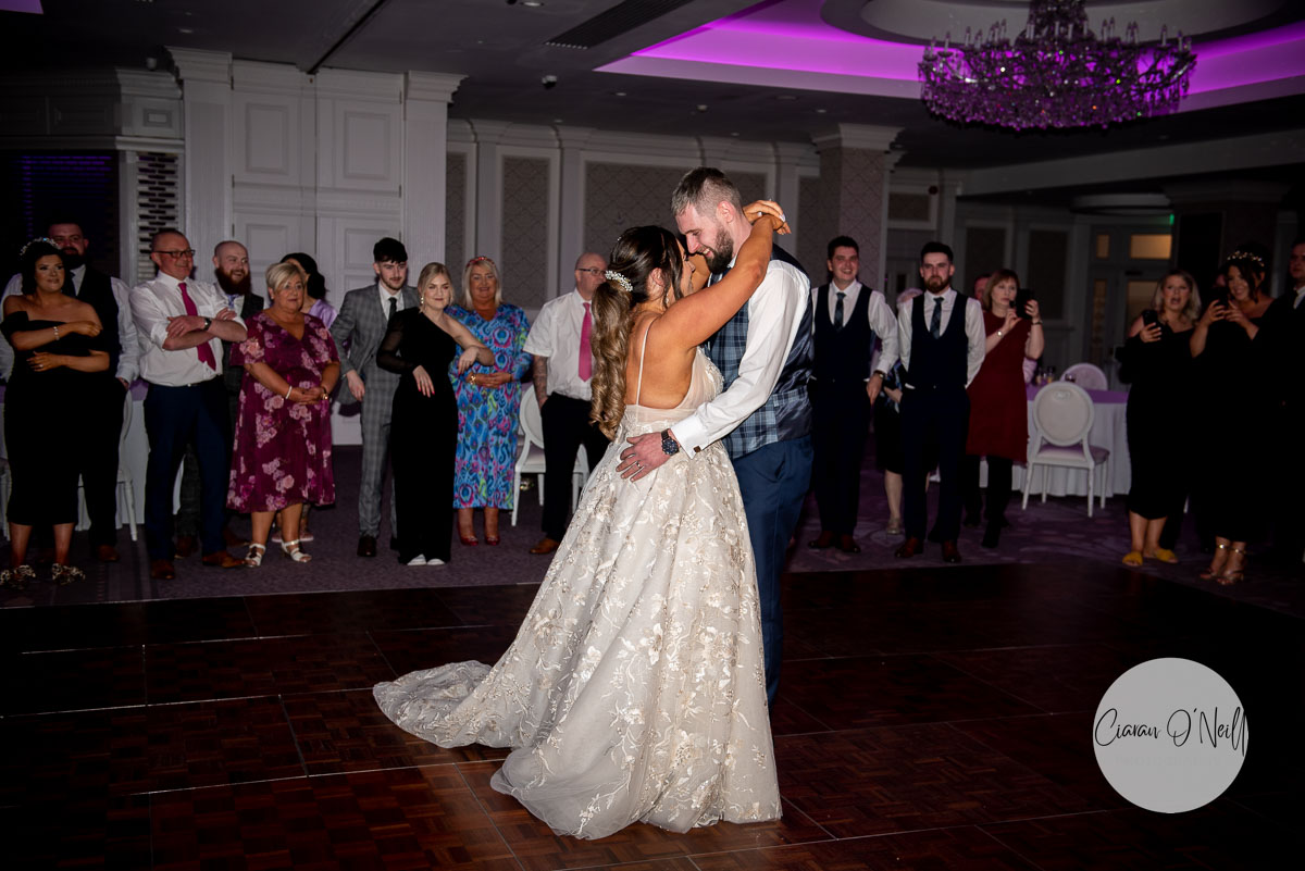 The first dance - to 'Better Together'